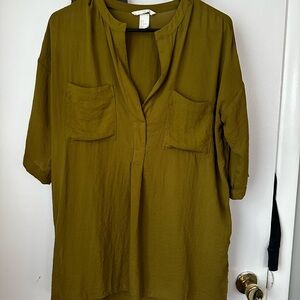 H&M Olive Green Women's Blouse